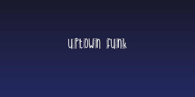 uptown funk Social Header