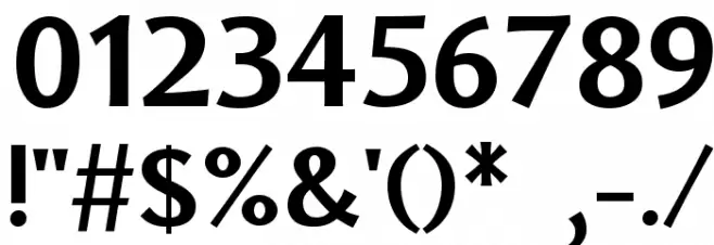 Uqammaq Bold Font OTHER CHARS