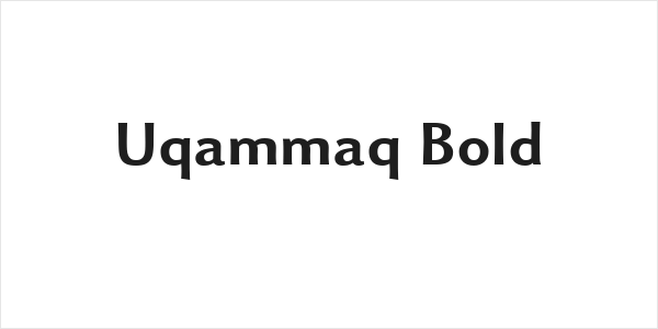 Uqammaq Bold Logo