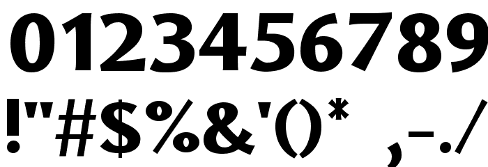 Uqammaq Heavy Font OTHER CHARS