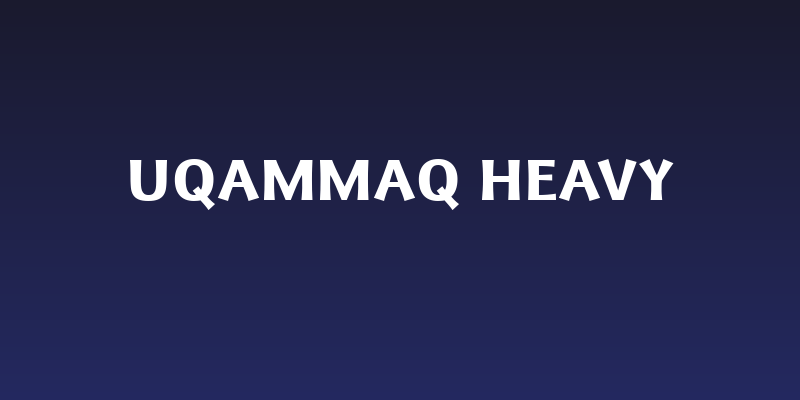 Uqammaq Heavy Social Header