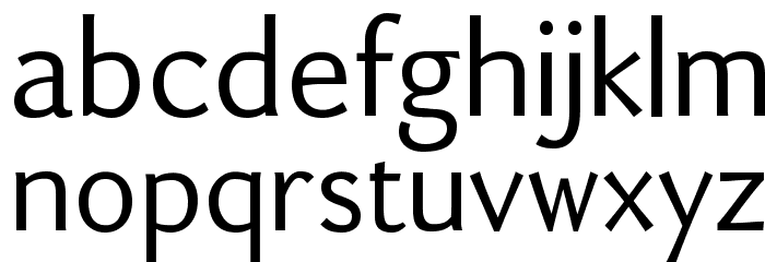 Uqammaq Light Font LOWERCASE