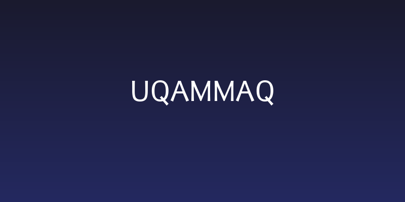 Uqammaq Social Header