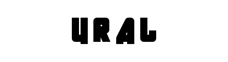 URAL  Fuentes Gratis Descargar