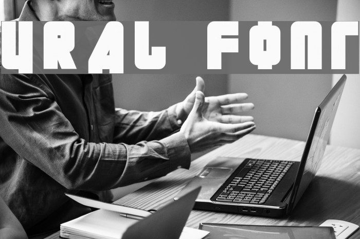 URAL Font examples