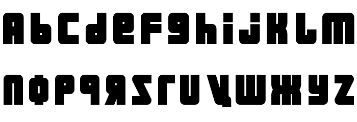 URAL Font LOWERCASE