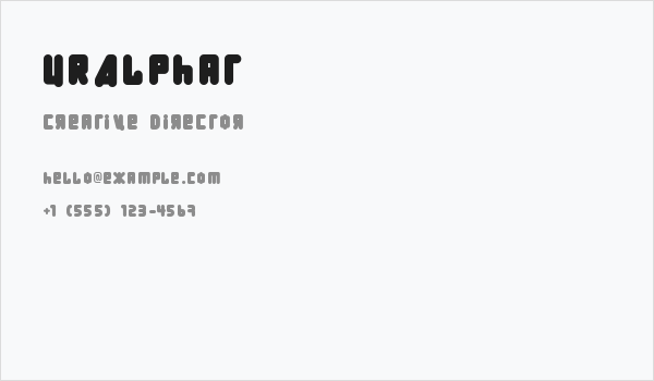 URALphat Business Card