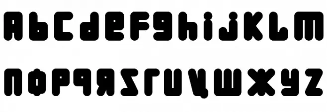 URALphat Font LOWERCASE