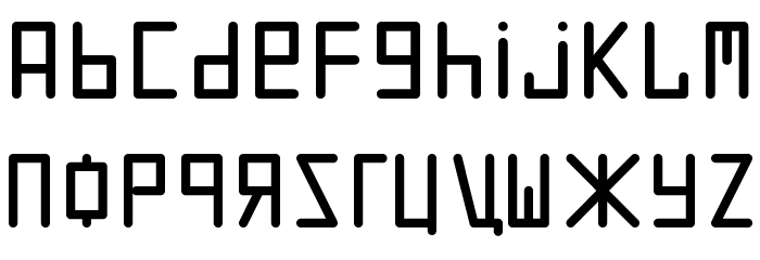 URALthin Font LOWERCASE