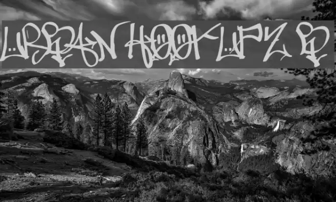 URBAN HOOKUPZ Bold Font examples