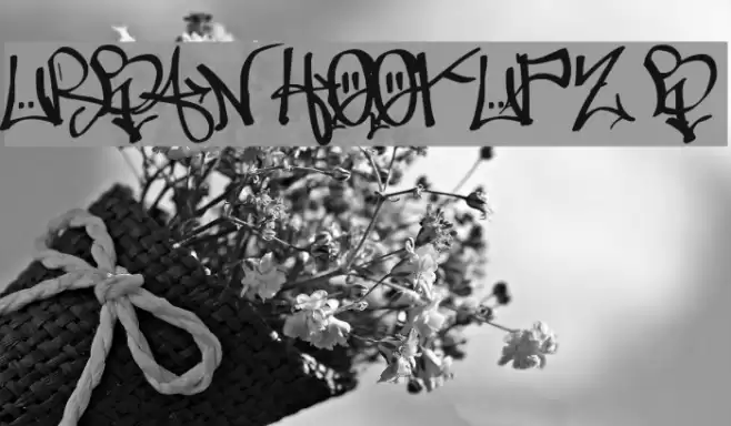 URBAN HOOKUPZ Bold Font examples