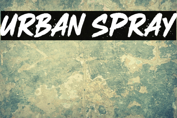 URBAN SPRAY Example 1