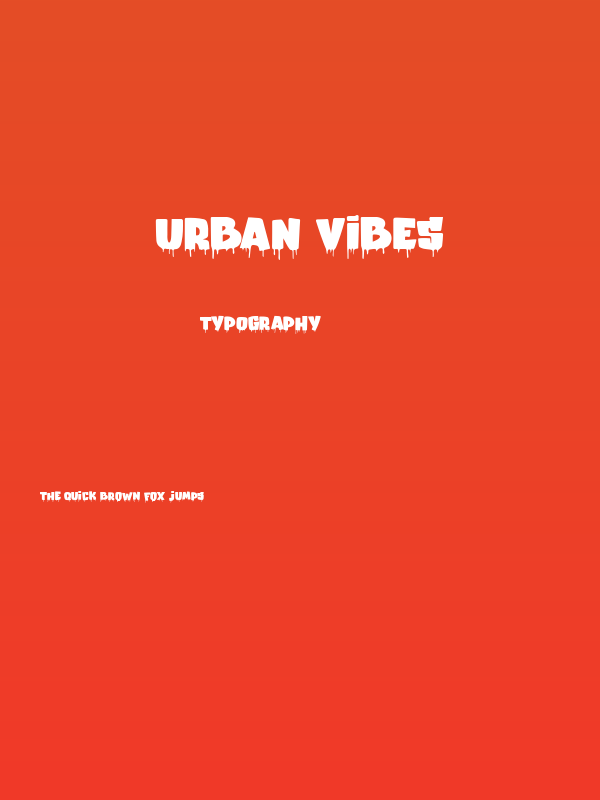 URBAN VIBES Poster