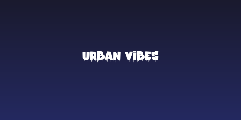 URBAN VIBES Social Header