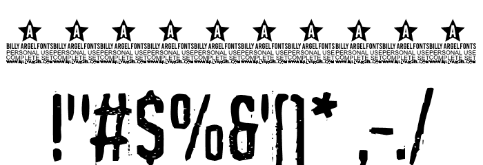 URGHTYPEPERSONALUSE Font OTHER CHARS