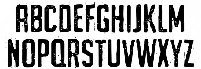 URGHTYPEPERSONALUSE Caratteri MAIUSCOLE