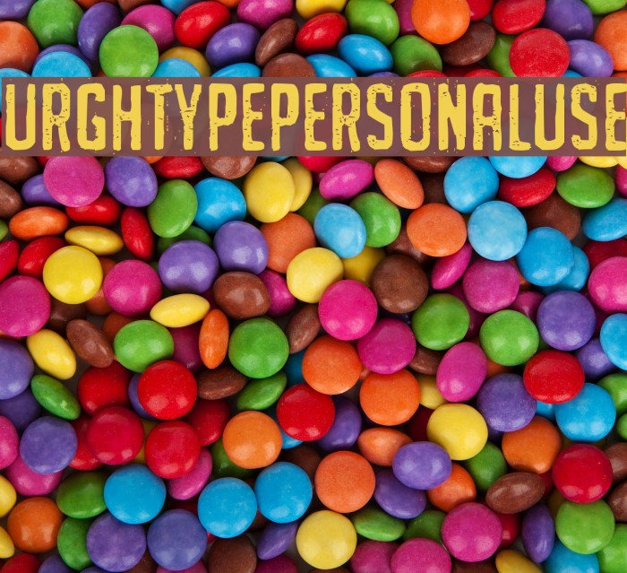 URGHTYPEPERSONALUSE Example 3