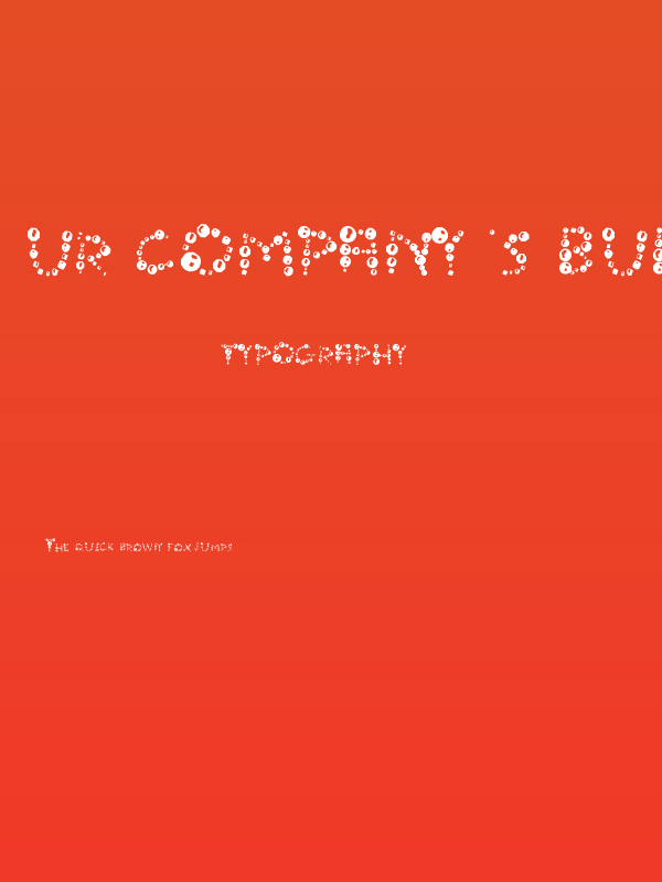 Ur Company's Bubbles Fantasy Poster