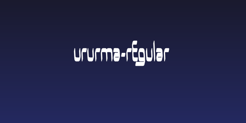UrUrMa-Regular Social Header