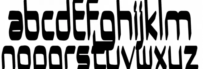 UrUrMa-Regular Schriftart Kleinbuchstaben