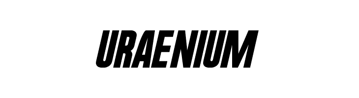 UraeNium  नि: शुल्क फ़ॉन्ट्स डाउनलोड