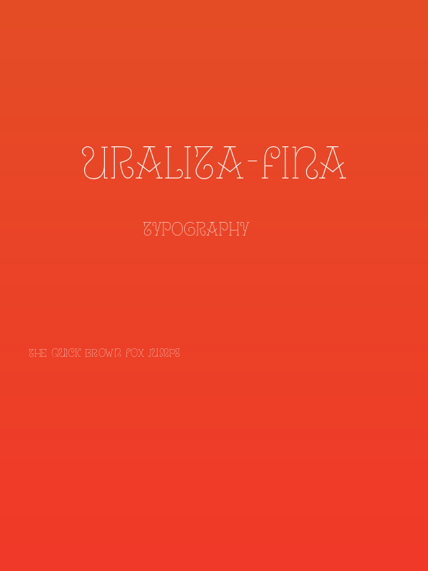 Uralita-Fina Poster