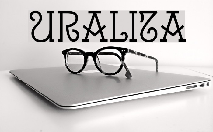 Uralita Font examples