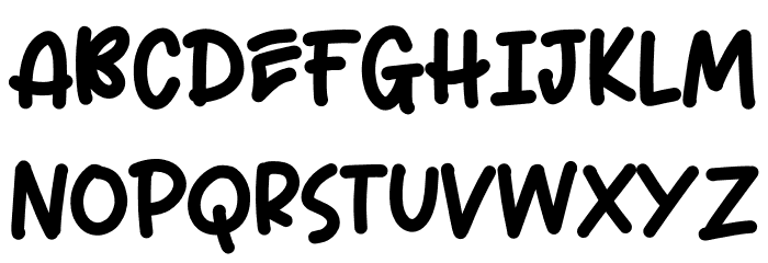 Urang Kaya Regular Caratteri MAIUSCOLE