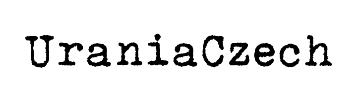 Urania Czech  les polices de caractères gratuit tlcharger