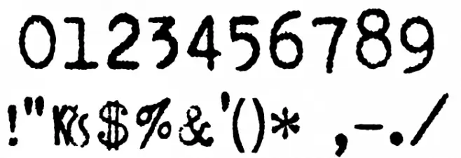 Urania Czech Font OTHER CHARS