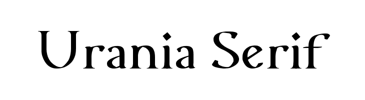 Urania Serif  नि: शुल्क फ़ॉन्ट्स डाउनलोड