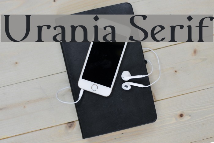 Urania Serif Example 2