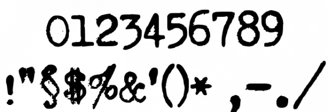 Urania_Piccola_II Font OTHER CHARS