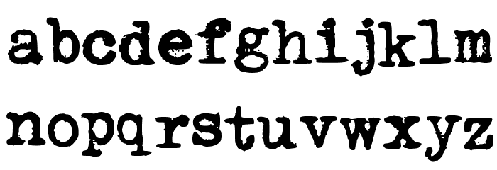 Urania_Piccola_II Font LOWERCASE