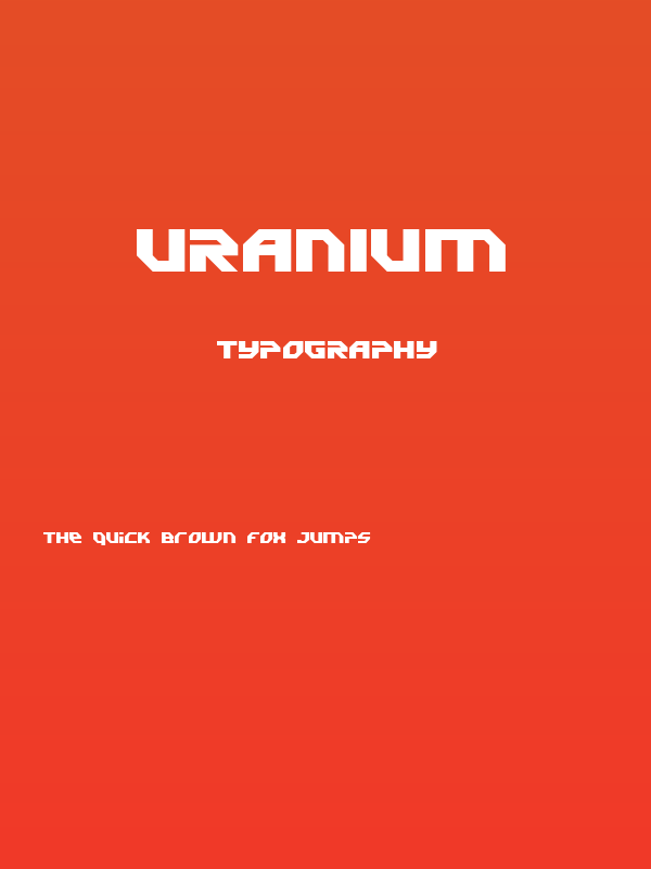 Uranium Poster