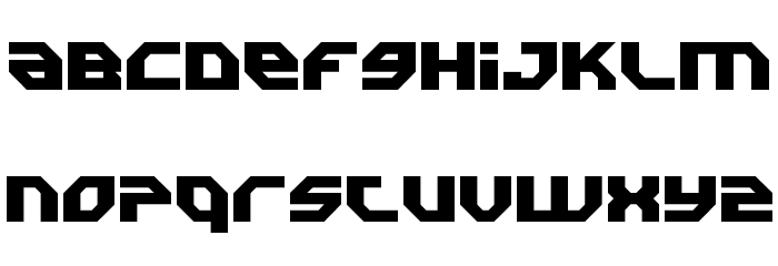 Uranium Font LOWERCASE
