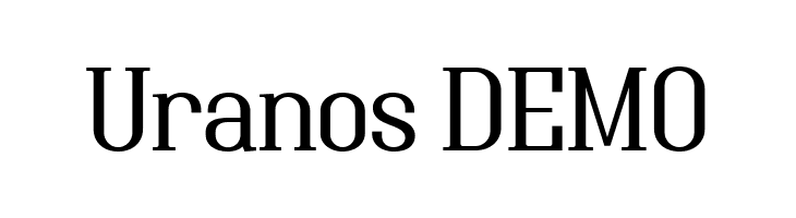 Uranos DEMO  Frei Schriftart Herunterladen