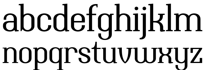 Uranos DEMO Font LOWERCASE