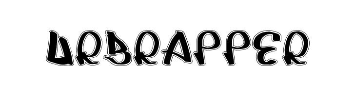 UrbRapper  フリーフォントのダウンロード