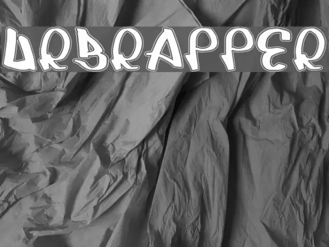 UrbRapper Font examples