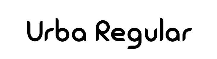 Urba Regular  Fuentes Gratis Descargar