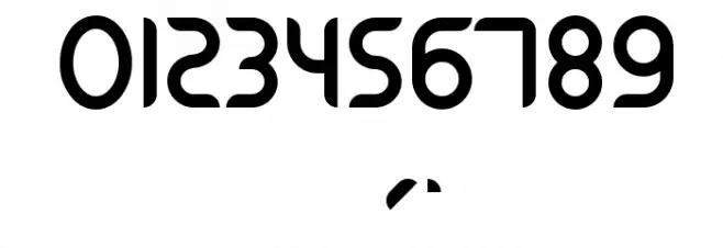 Urba Regular Font OTHER CHARS