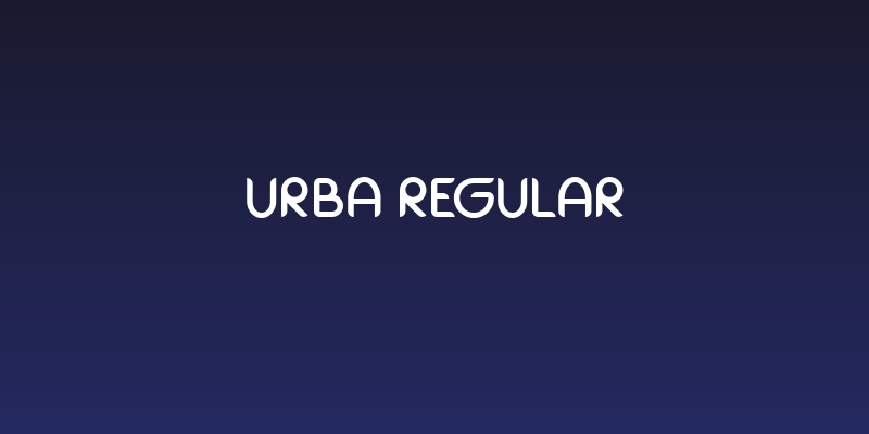 Urba Regular Social Header