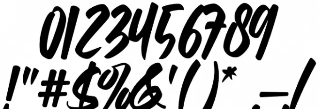 Urban Black Font OTHER CHARS