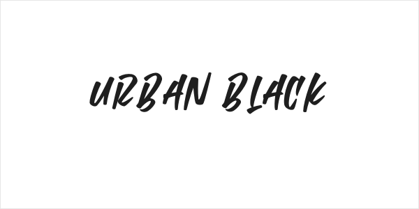 Urban Black Logo