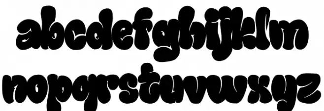 Urban Blocker personal use Solid फ़ॉन्ट लोअरकेस