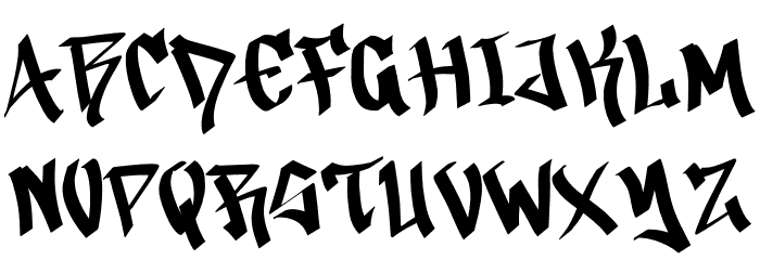 Urban Christmas Demo Font UPPERCASE