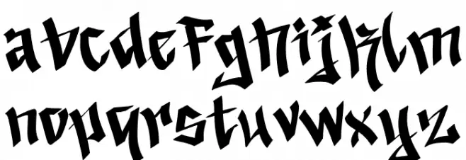 Urban Christmas Demo Font LOWERCASE