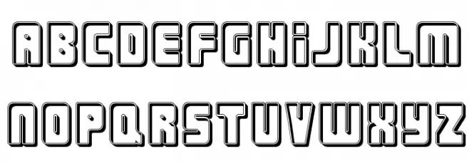 Urban Constructed Cutter Шрифта ВЕРХНИЙ