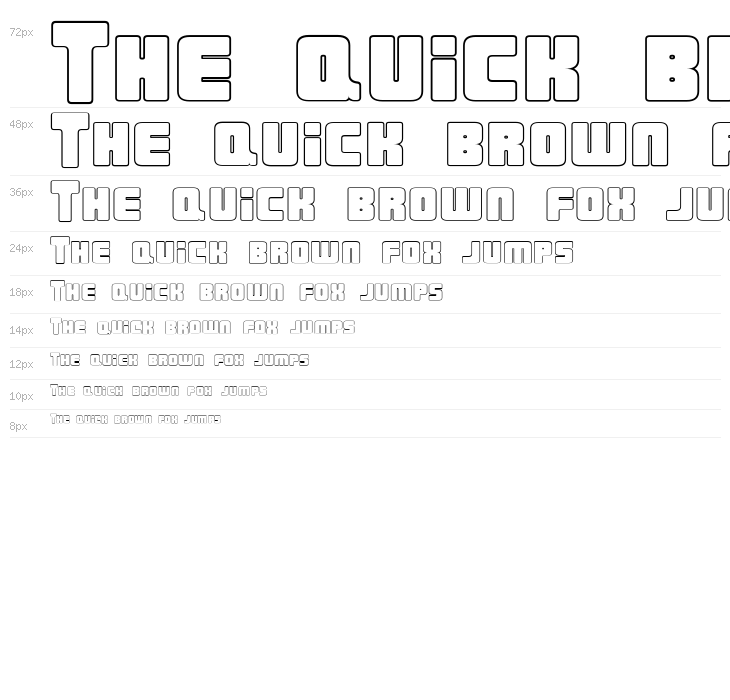 Urban Constructed Outline Waterfall